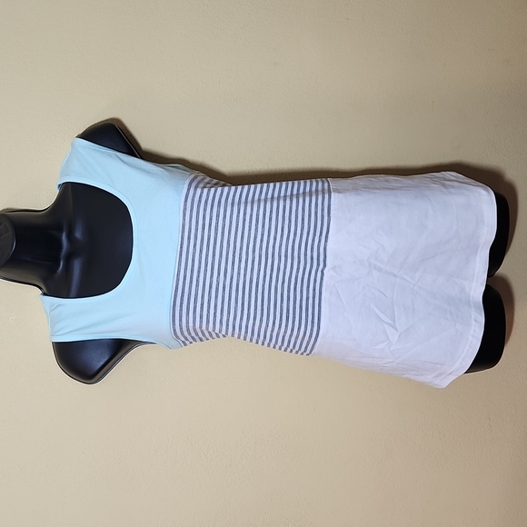 Color Block Stripe Loose Fit Tank Top - Picture 6 of 6